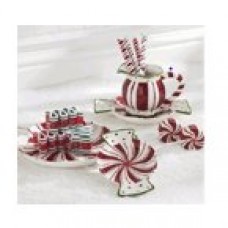 Wildon Home ® Peppermint Candy Dish CST50078